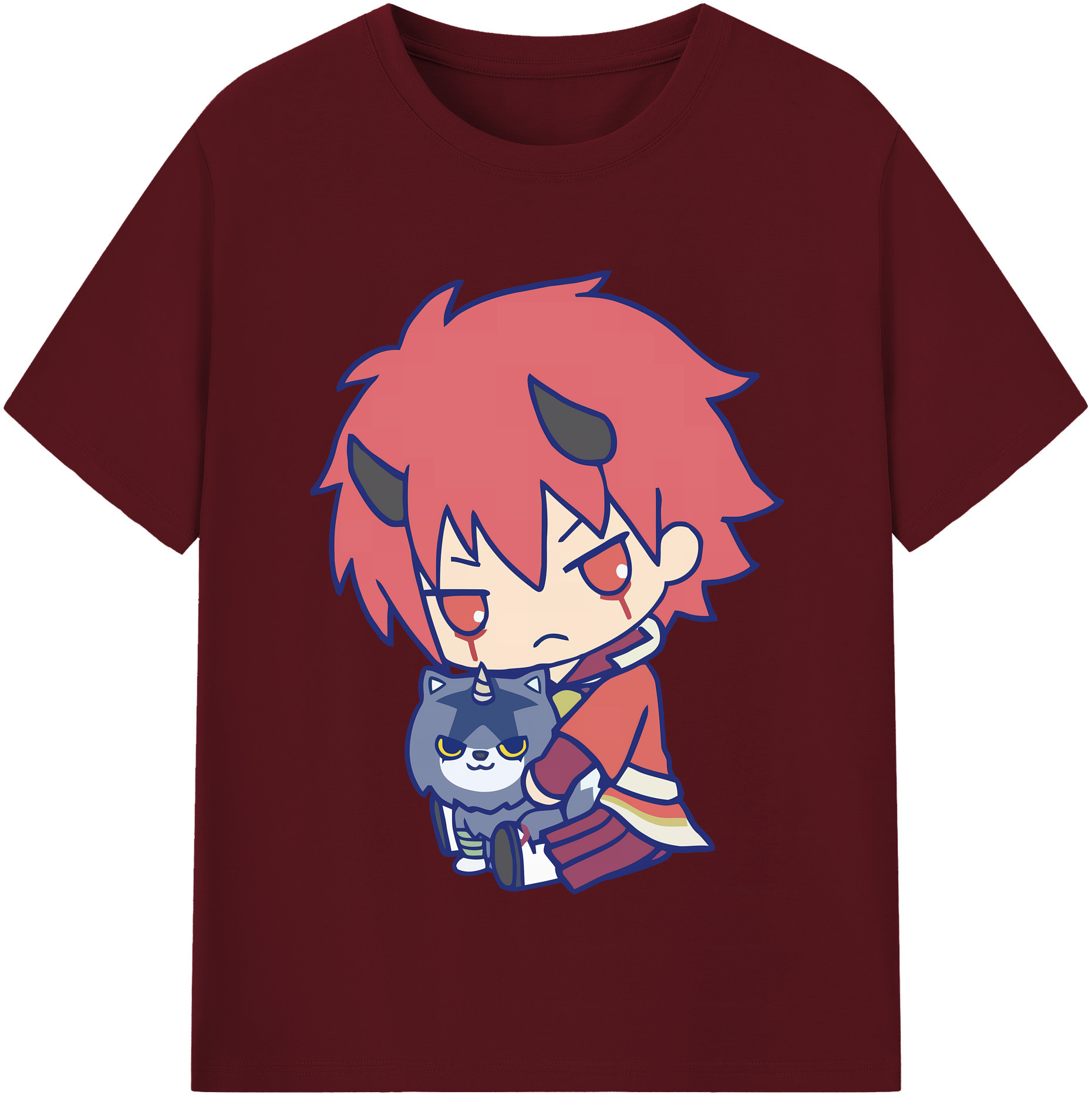 （画像用） 転スラ Regarding Reincarnated to Slime 綿100％半袖Tシャツ（フロントプリント）